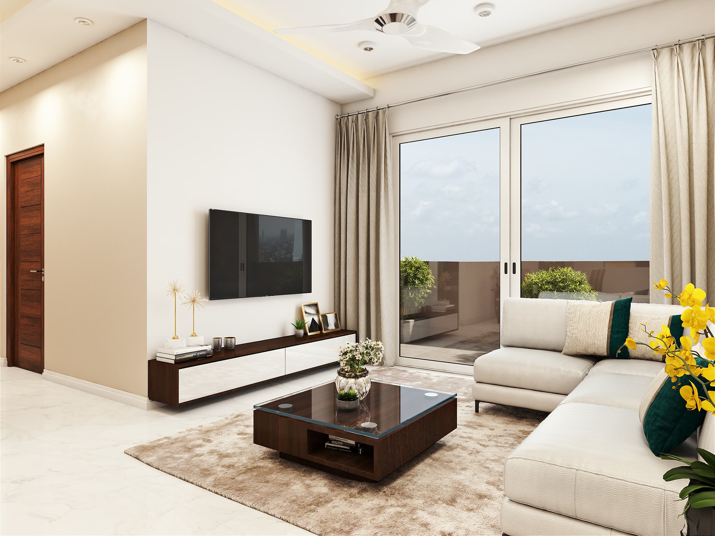 Classic 1 Residence, Living room