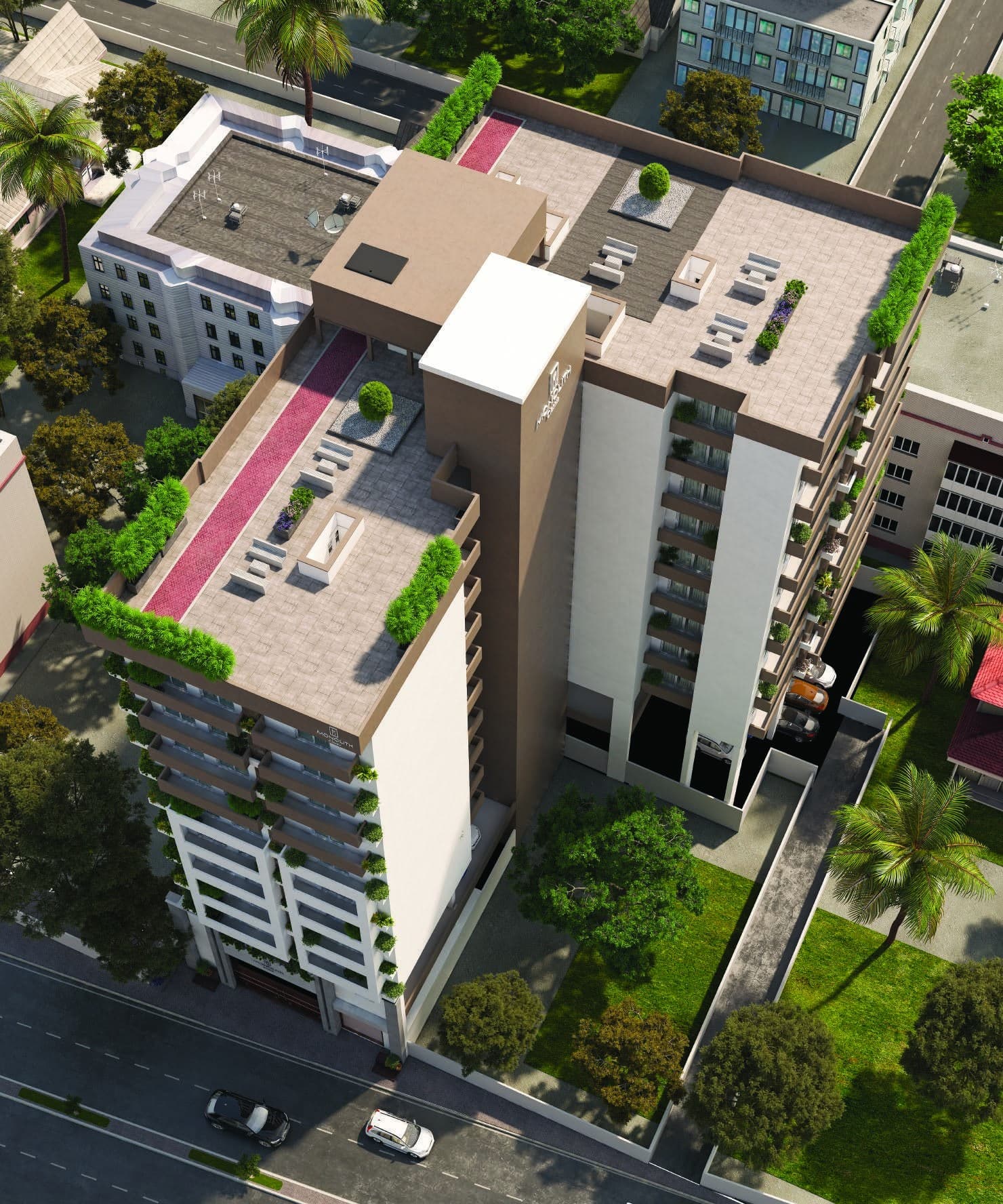 Classic 1 Roof, Rooftop garden