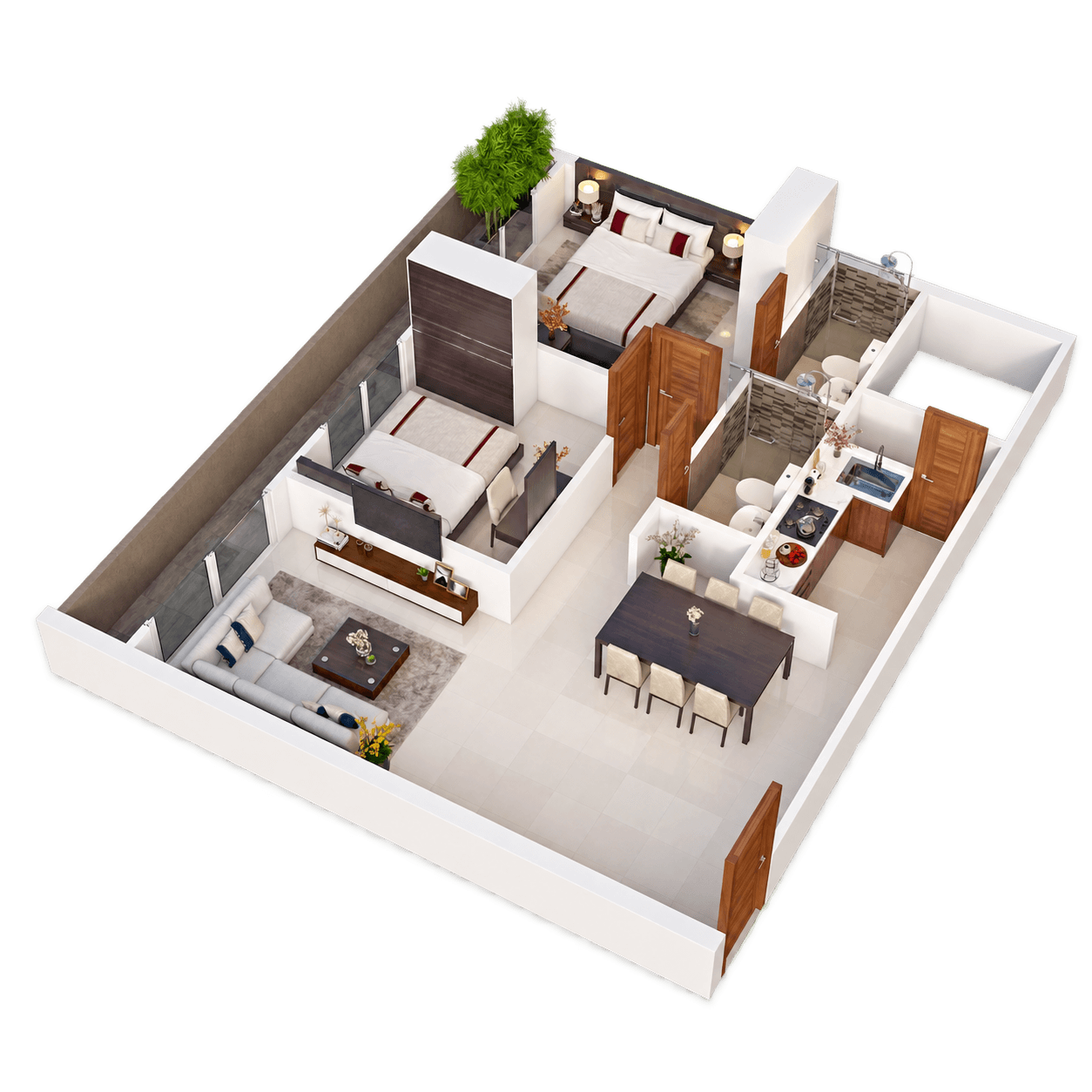 Classic 1 Lazurite, 3D layout