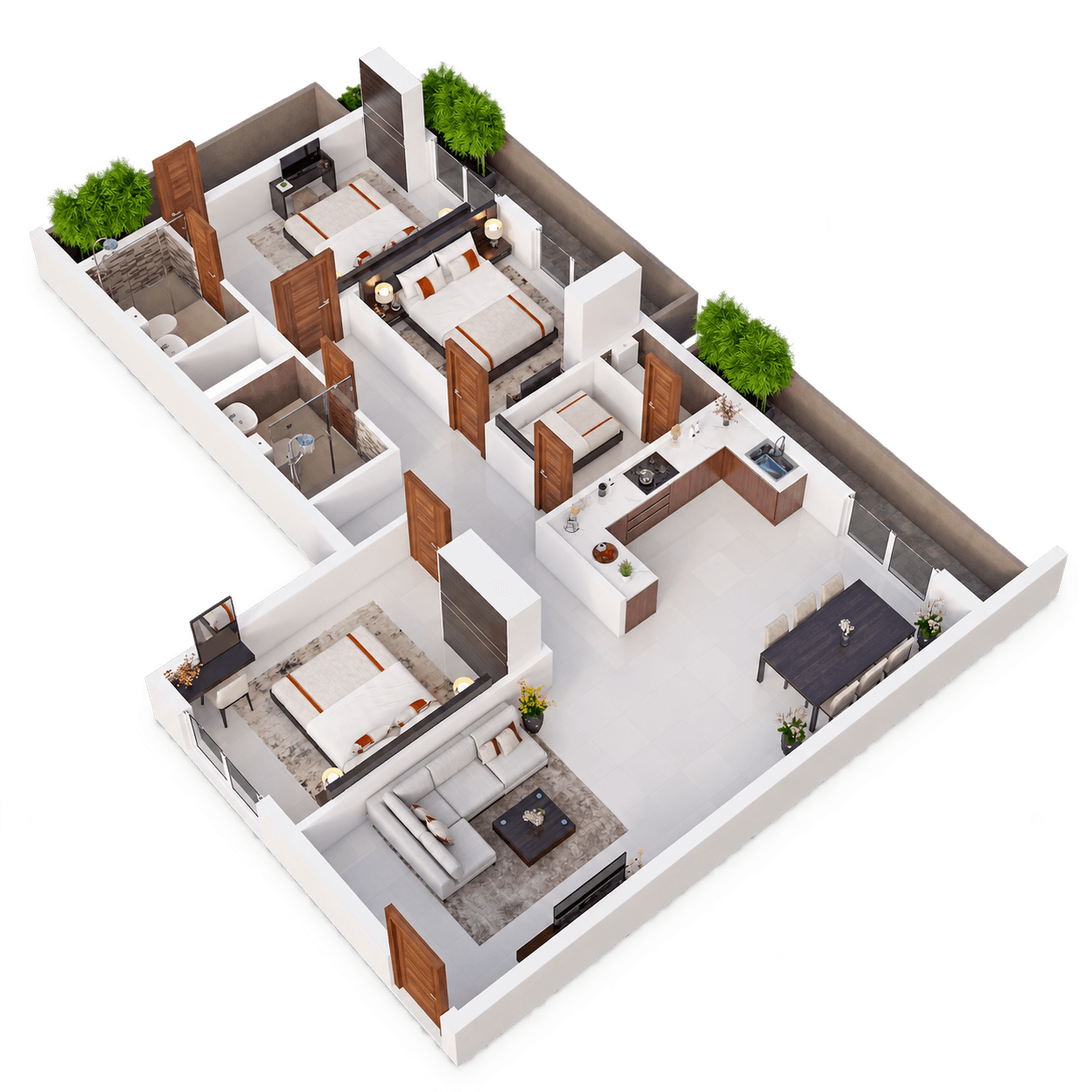 Classic 1 Spectrolite, 3D layout
