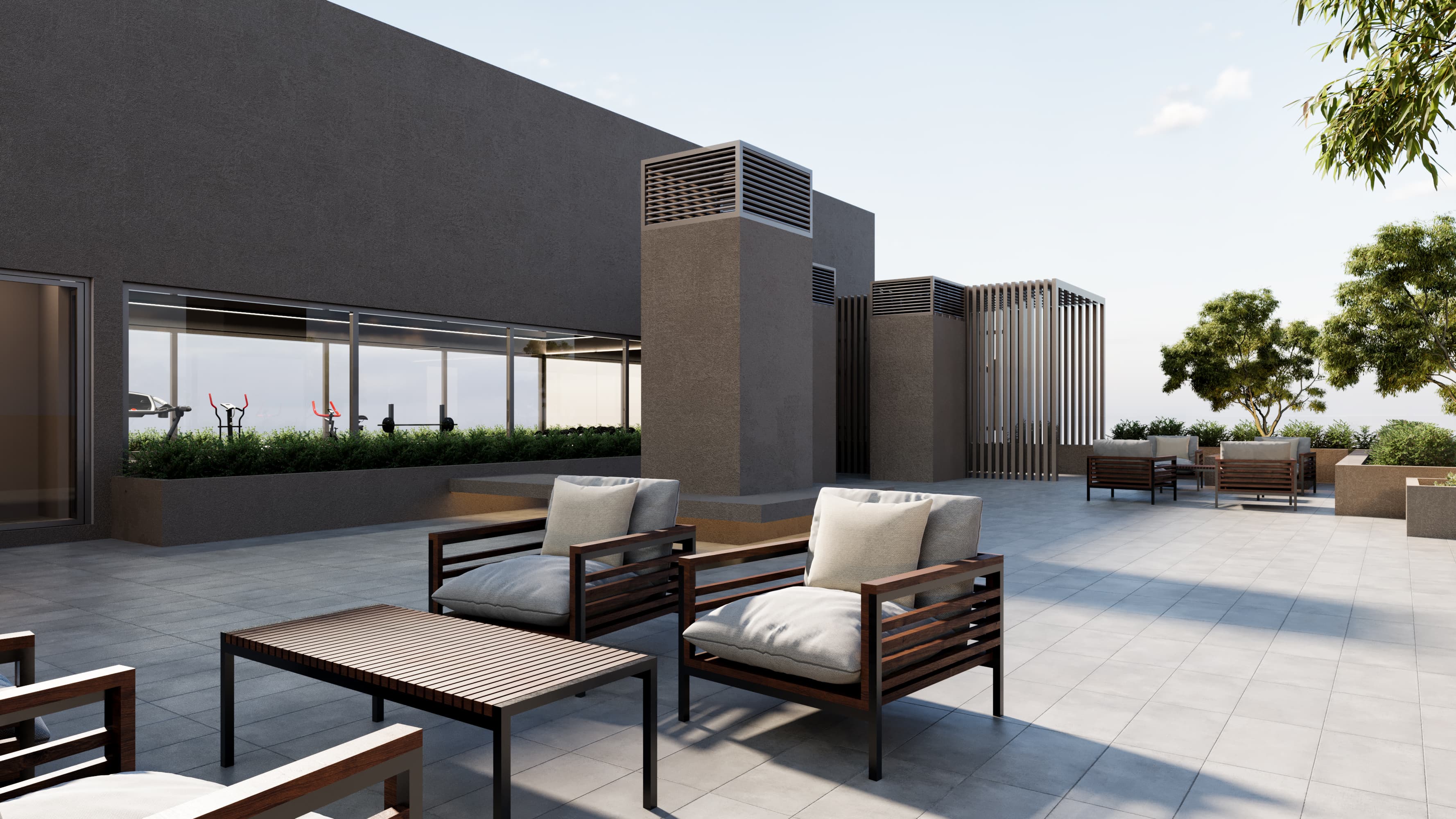 Classic 2 Roof, Rooftop terrace