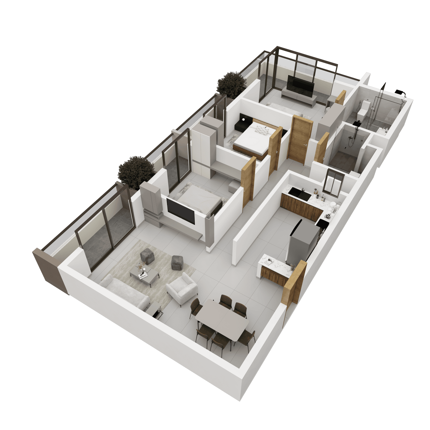 Classic 2 Aventurine, 3D layout